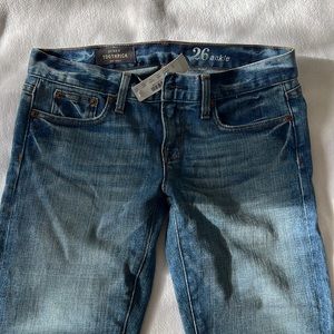 J. Crew Toothpick Skinny Jeans Denim Ankle Length
